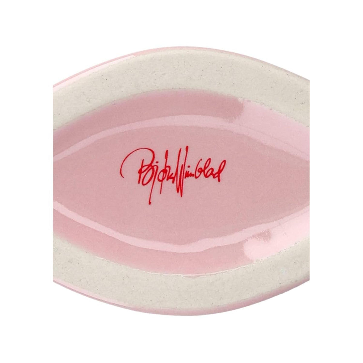 Bjorn Wiinblad Nina Vase, Pink and Red, 6.5" H