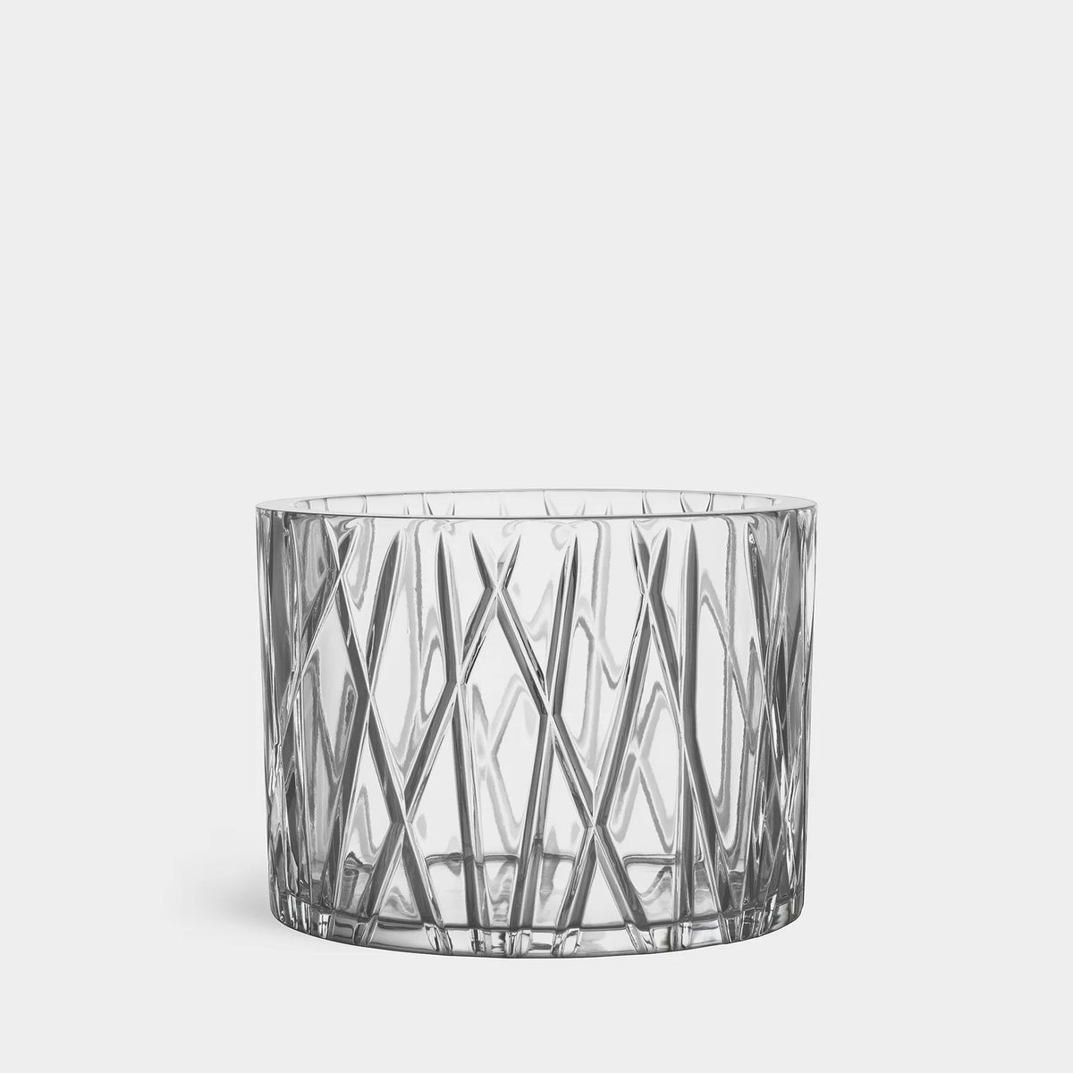 Orrefors City Bowl in faceted crystal