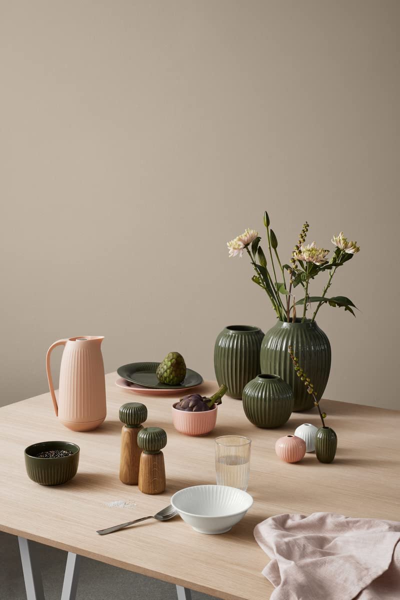 Set of three Kähler Hammershøi miniature vases 3.35 inches