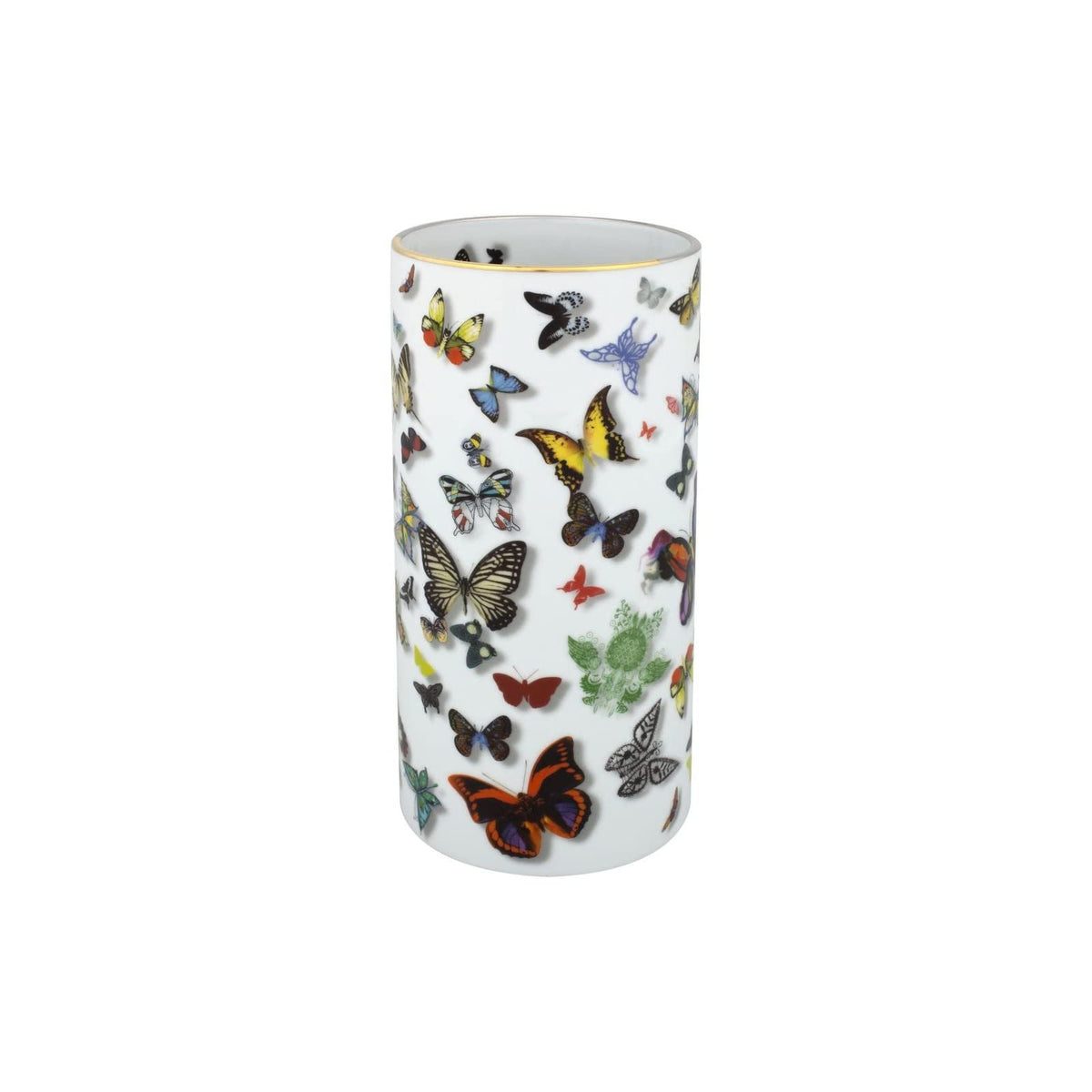 Vista Alegre Christian Lacroix Butterfly Parade Vase 9.7"H in Gift-Box
