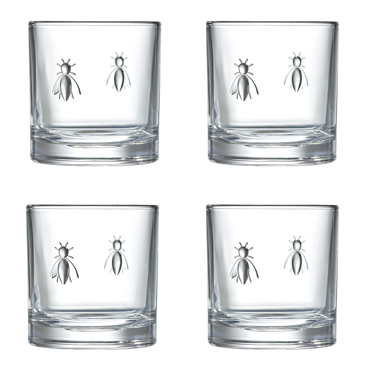 La Rochère Bee Whiskey Glasses | Set of 4