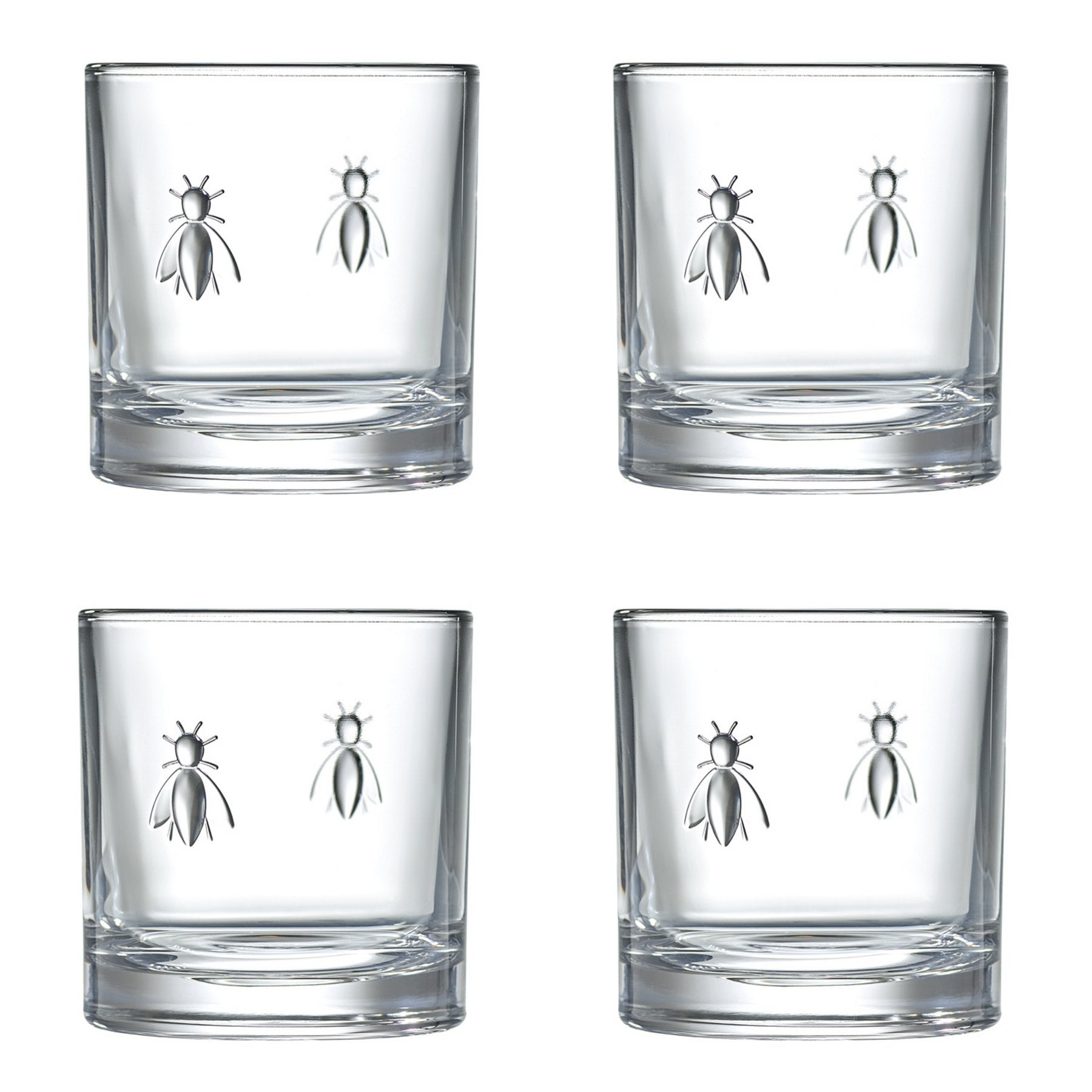 La Rochère Bee Whiskey Glasses | Set of 4