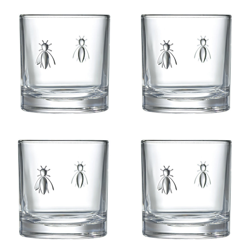 La Rochère Bee Whiskey Glasses | Set of 4