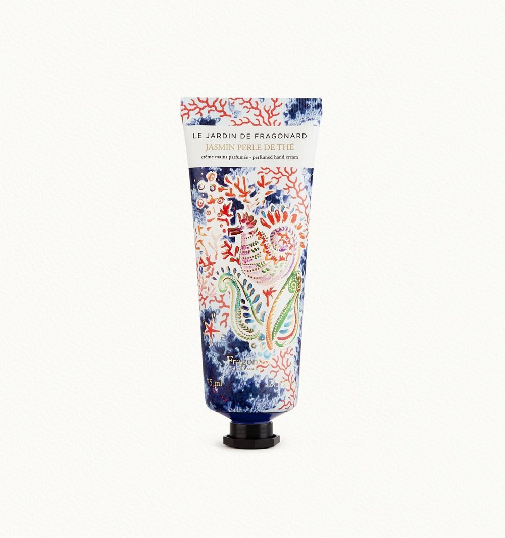 Fragonard Jasmin Perle De The Luxury Scented Shea Butter Hand Cream with 95% Natural Ingredients