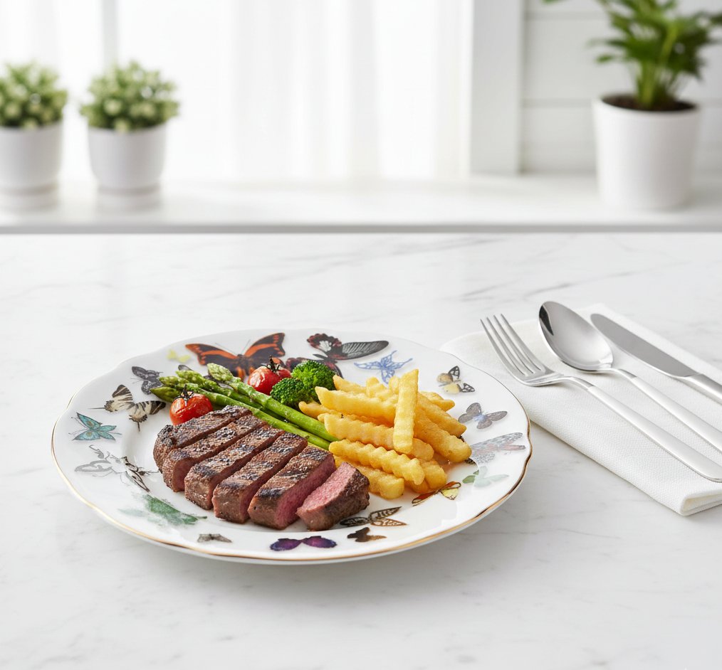 Vista Alegre x Christian Lacroix Butterfly Parade Dinner Plate 