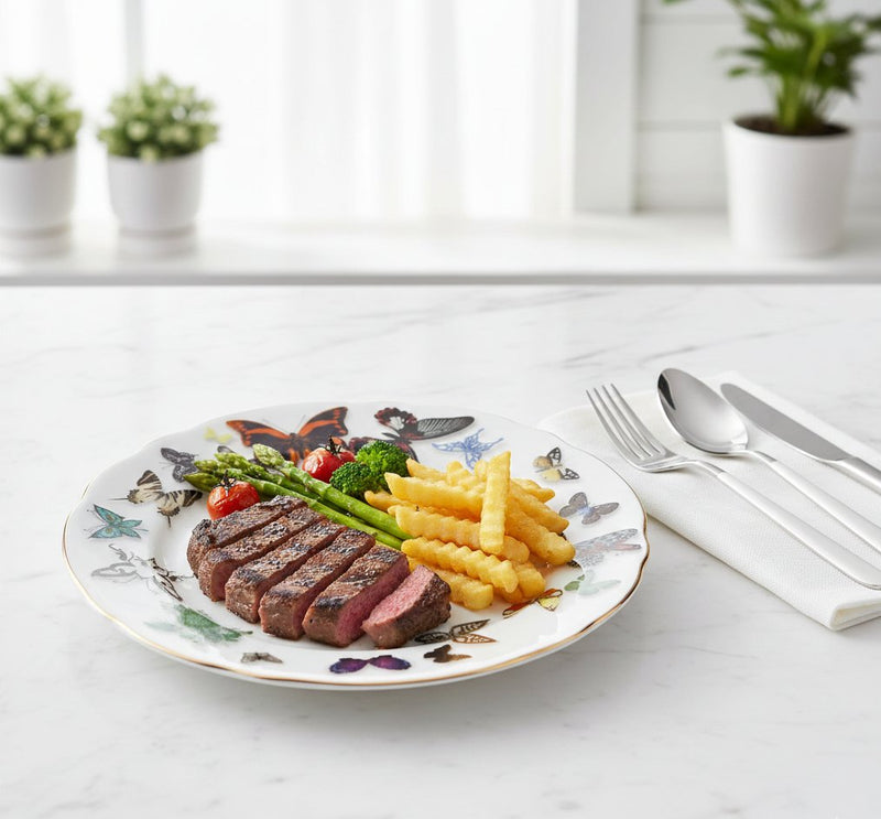 Vista Alegre x Christian Lacroix Butterfly Parade Dinner Plate 