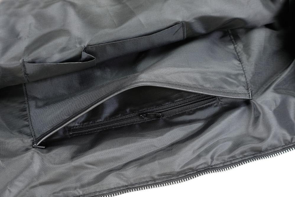 The Alpha Weekender – Water-Resistant Black Nylon Travel Bag (Overnight & Sports Tote)