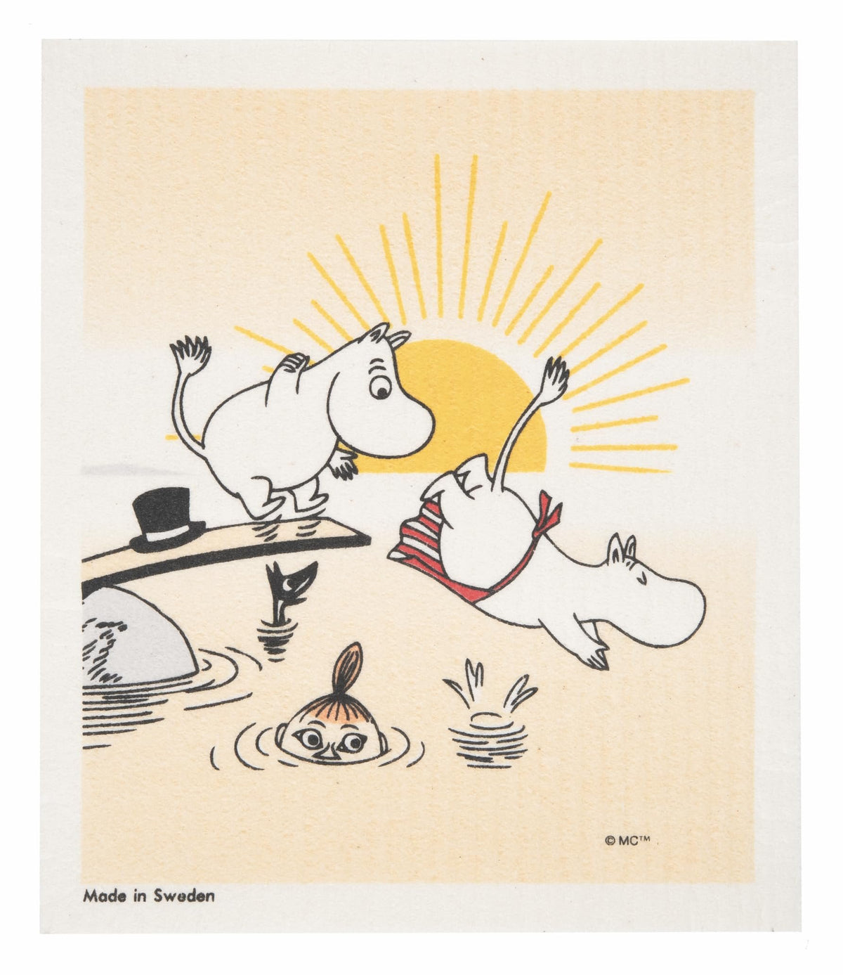 Moomin Swedish Dishcloths Ultra Absorbent | Set of 3