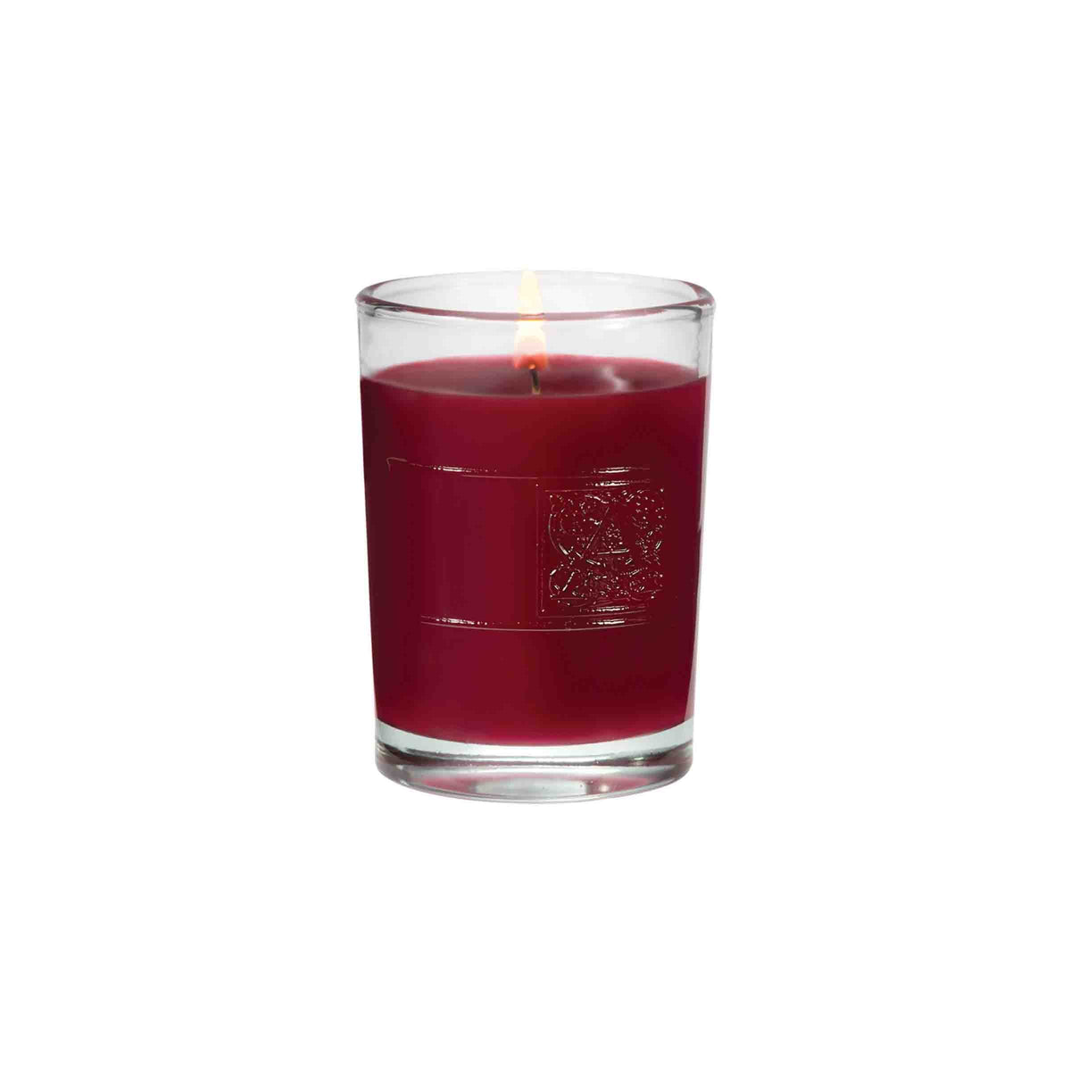 Scented Votive Candle in Glass Jar | The Smell of Christmas Candle