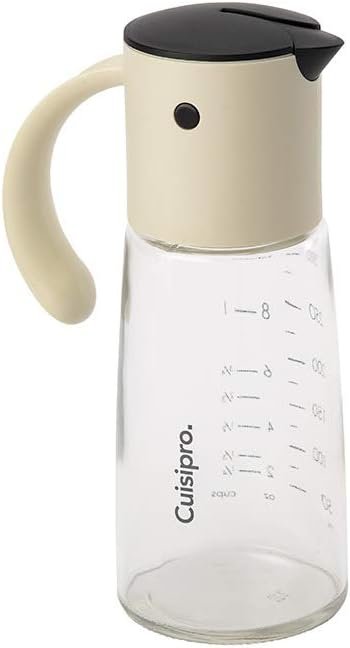 Cuisipro Oil & Vinegar No-Drip Dispenser ivory