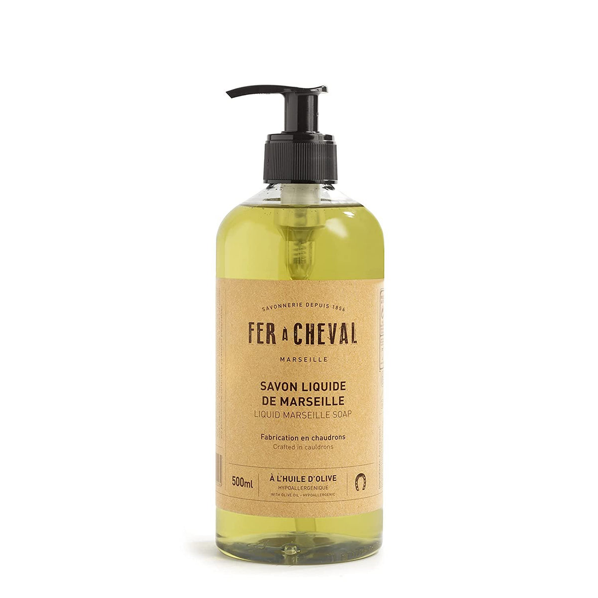 Fer a Cheval Olive Oil Marseille Liquid Soap 500ml