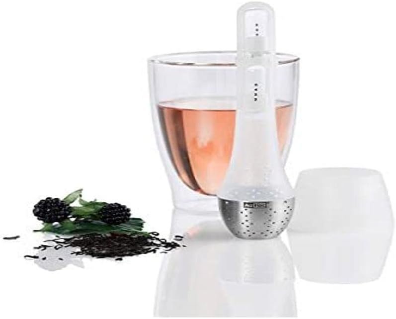 AdHoc SANTEA Floating Tea Egg with Magnetic Hourglass | Colors Available