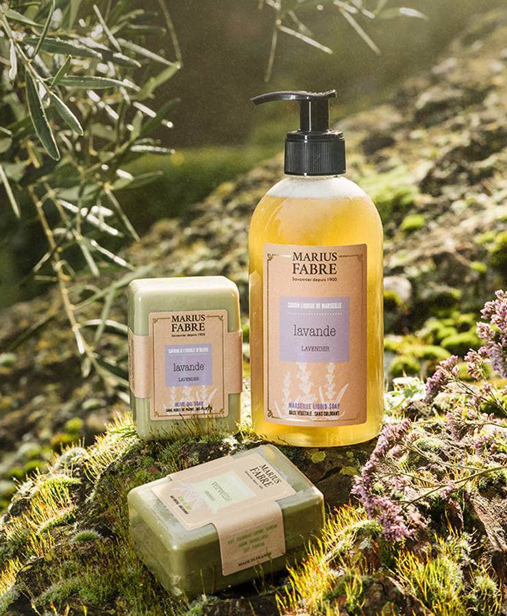 Marius Fabre Marseille Liquid Soap Sandalwood 1L No-Preservatives