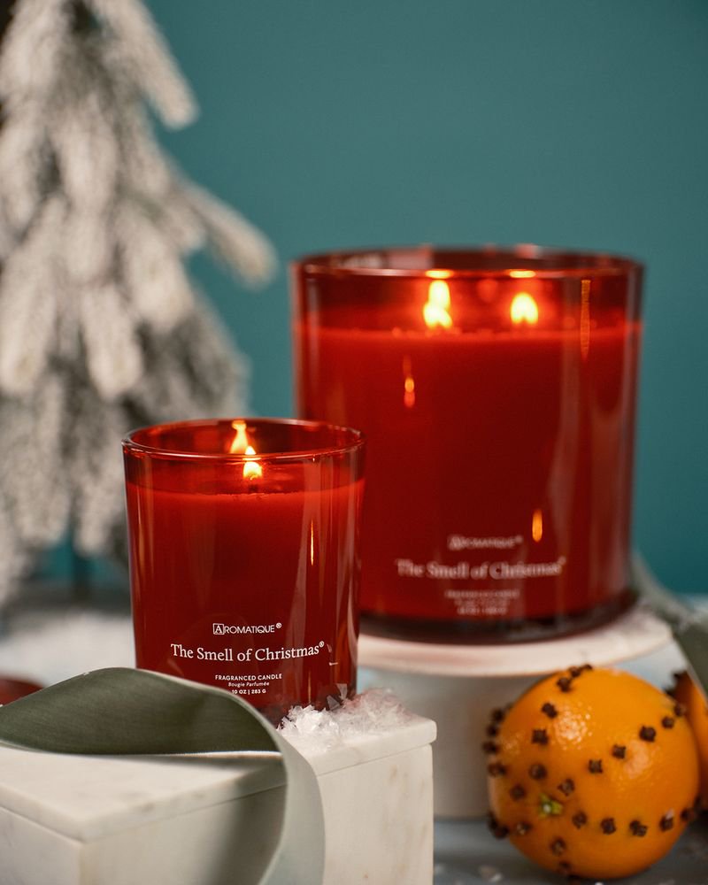 Aromatique The Smell of Christmas - Statement Foundry Glass Candle - 48 oz