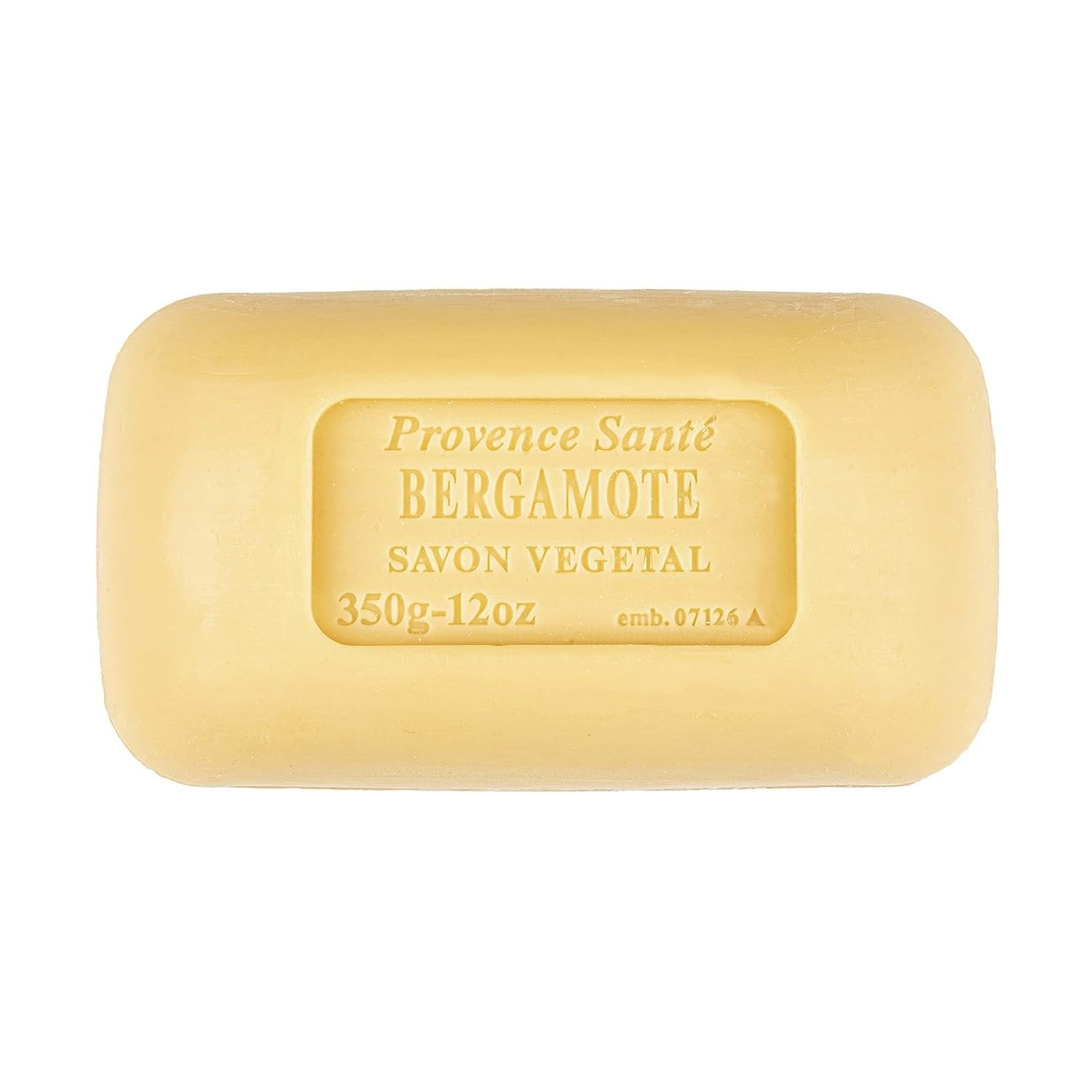 Provence Sante Big Bar Soap French-milled Enriched with Shea Butter | Bergamot