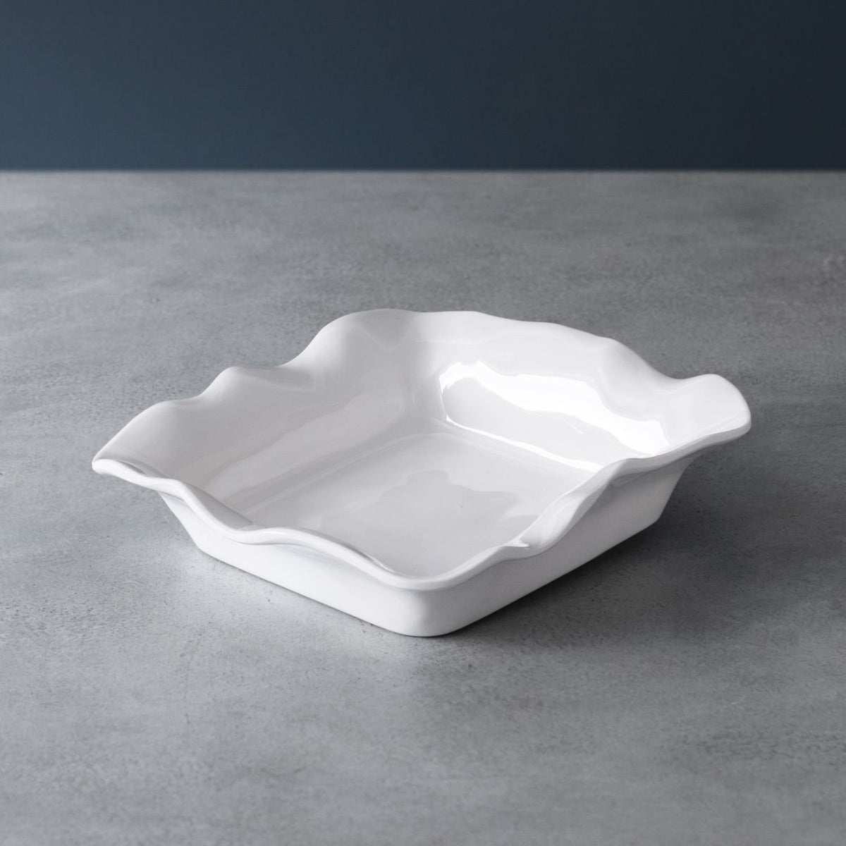 Beatriz Ball VIDA Havana white melamine beverage napkin holder close-up Havana design detail