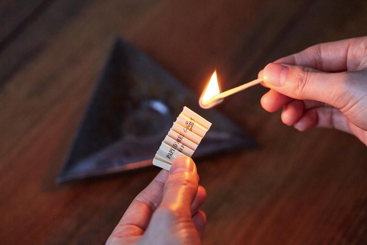 Papier d’Arménie Incense Paper Booklet | French Home Fragrance (12 Sheets)