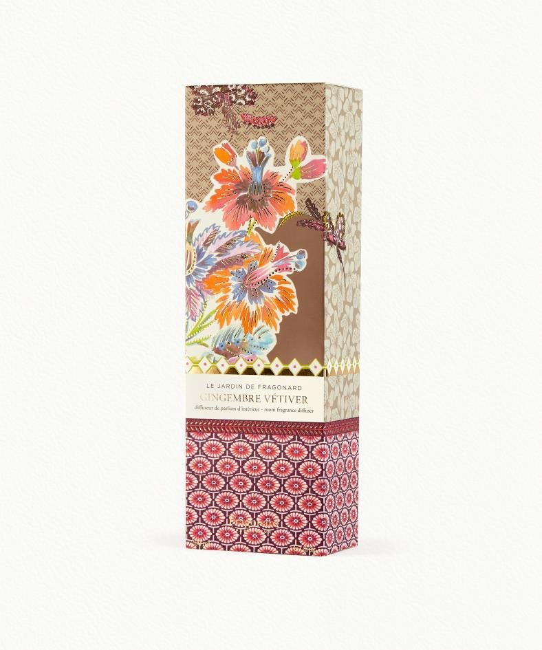 Fragonard Gingembre Vétiver Reed Diffuser Home Fragrance | 200ml