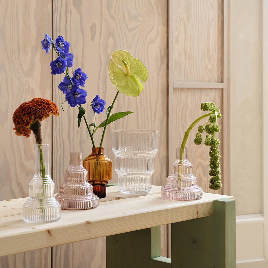 Kosta Boda Pavilion Small Vase | Clear