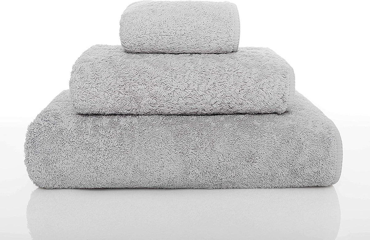 Graccioza Long Double Loop Towel Collection | Silver