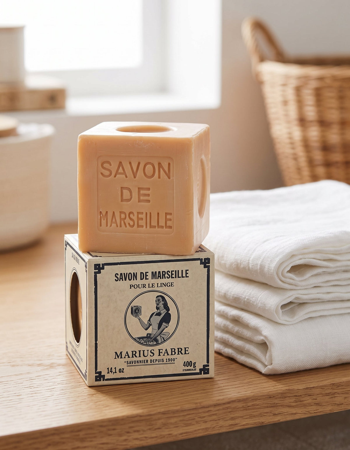 Marius Fabre Soap Cube for hand-washing delicates
