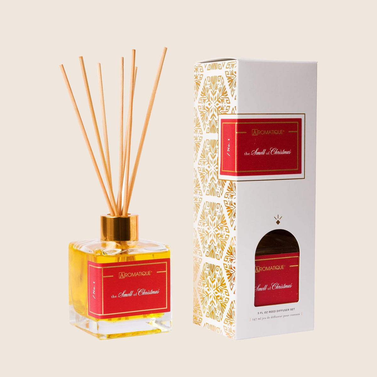 Aromatique The Smell of Christmas Reed Diffuser Gift Set 5 oz