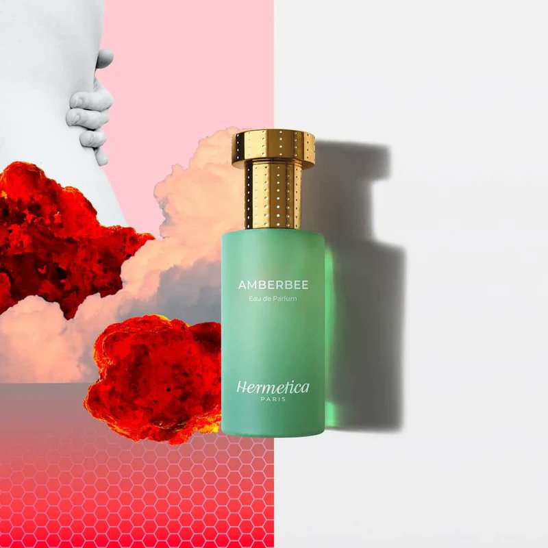 Hermetica Paris Honey Amber Fragrance | Alcohol-Free EDP | 50ml