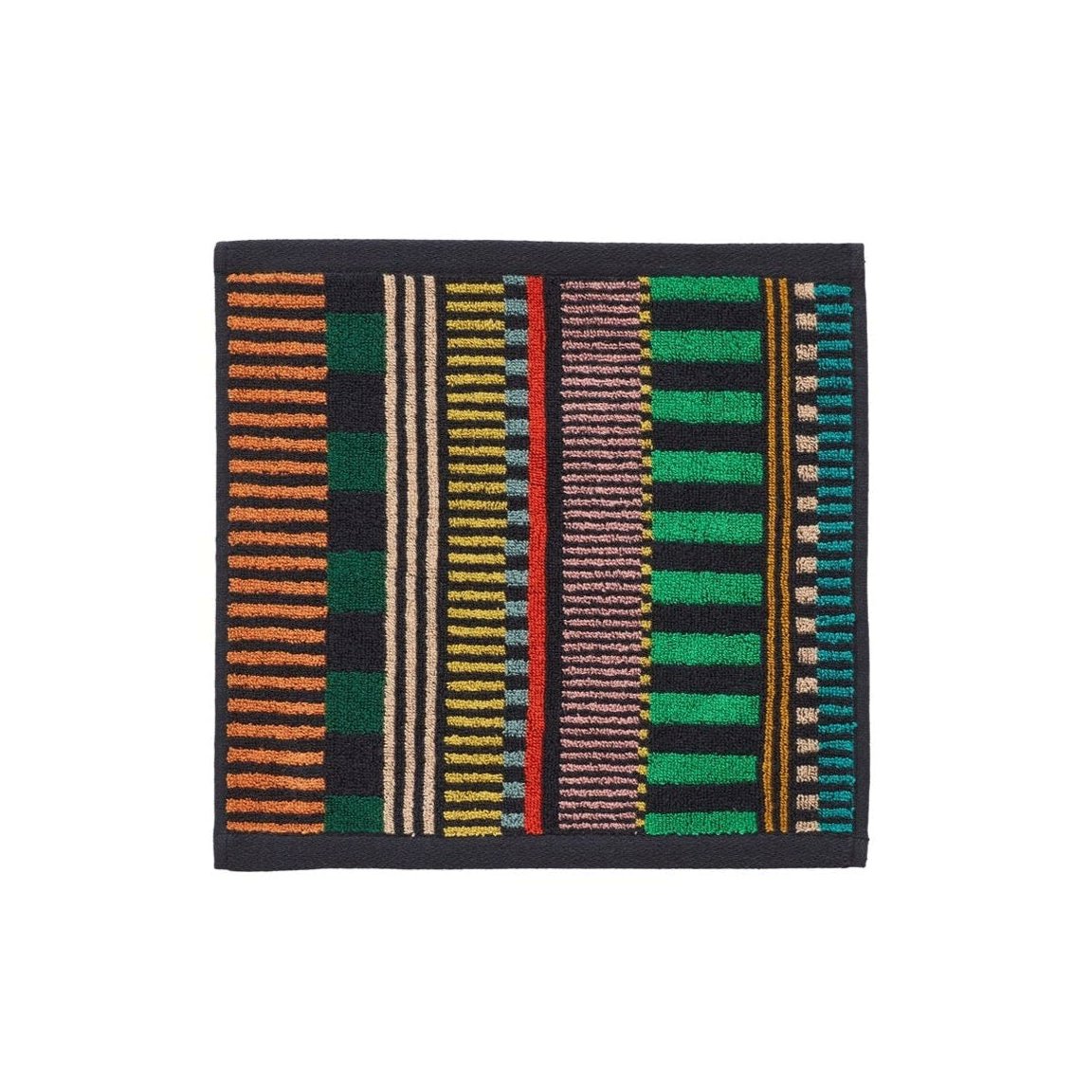 Donna Wilson Multi Stripe Towel | Soft Jacquard Cotton Towels