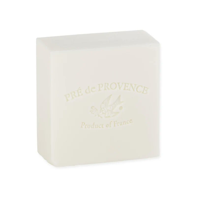 Pre de Provence Bergamot & Thyme Soap close-up, shea butter enriched