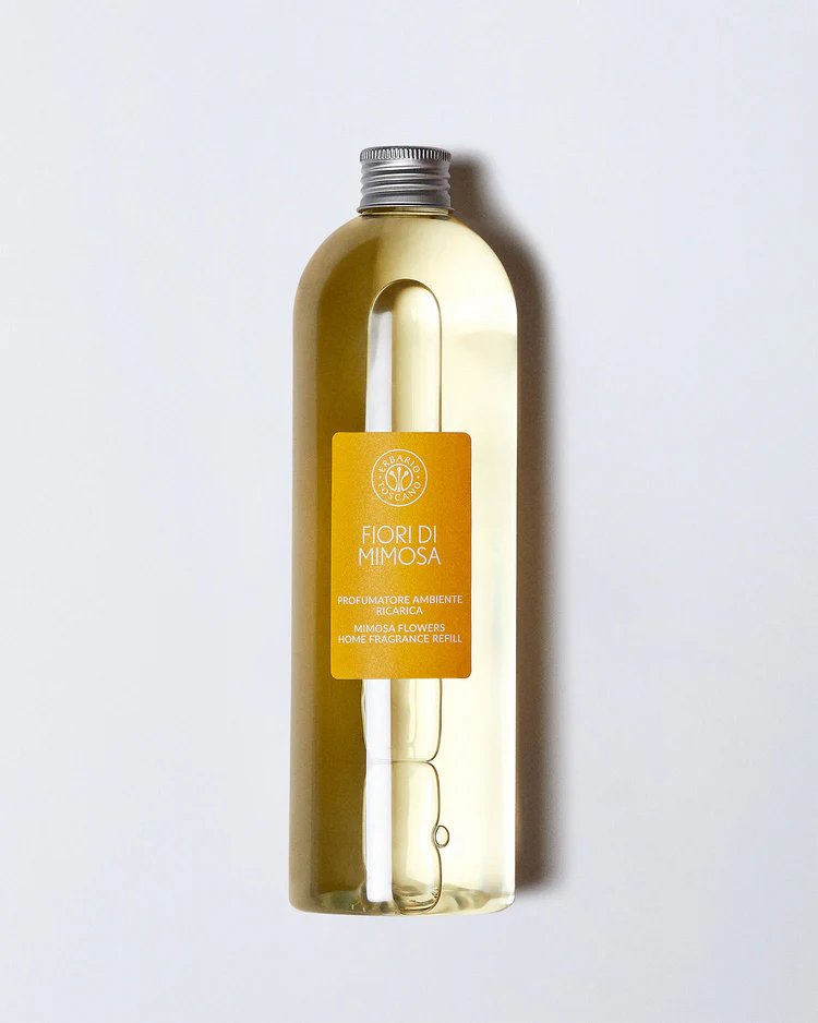 Fiori di Mimosa (Mimosa Flowers) Reed Diffuser Refill | 500ml by erbario toscano
