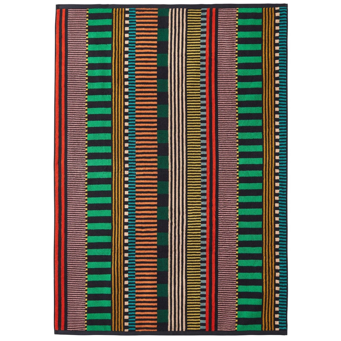 Donna Wilson Multi Stripe Jacquard Towel | Made in Portugal