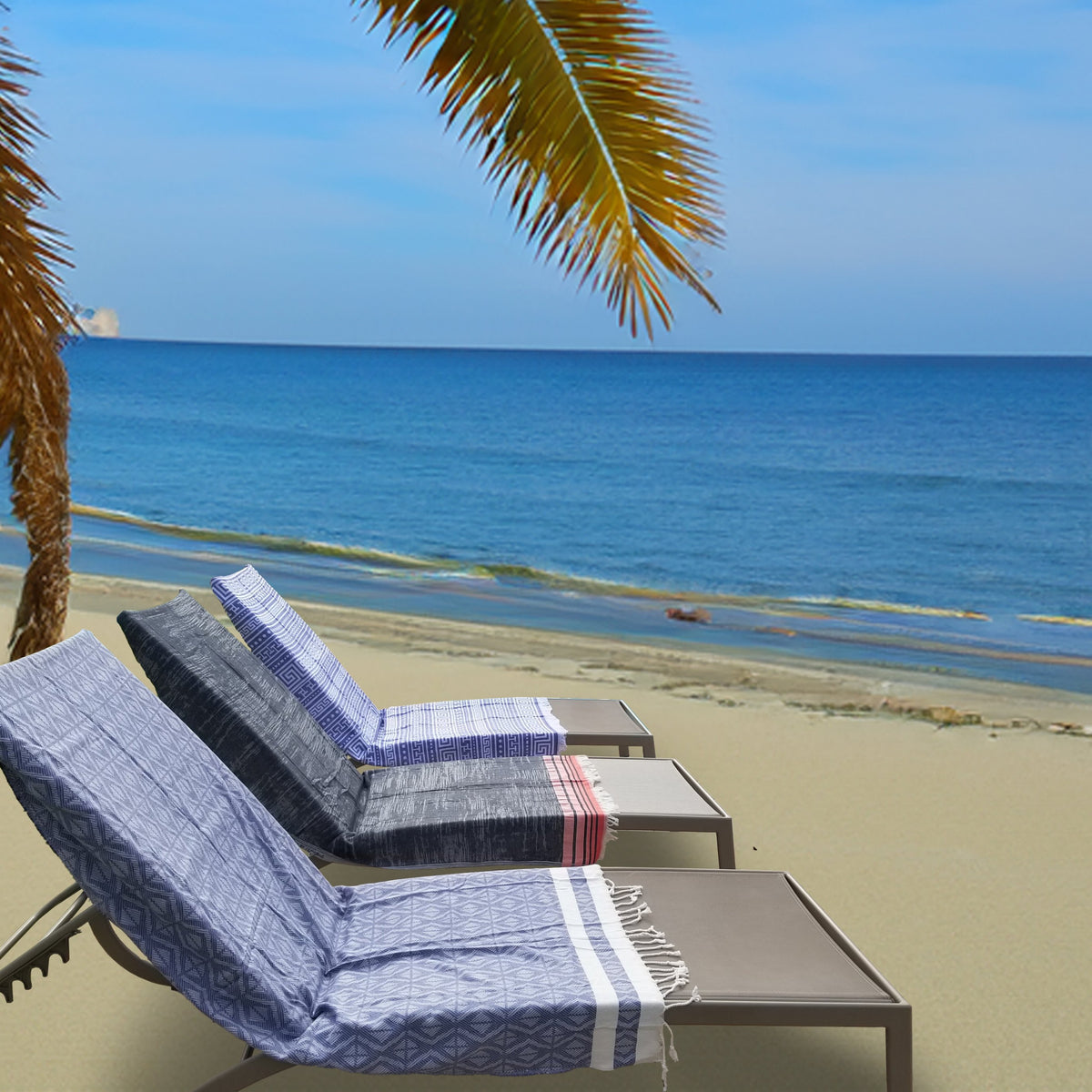 Blue Diamond Turkish Towel