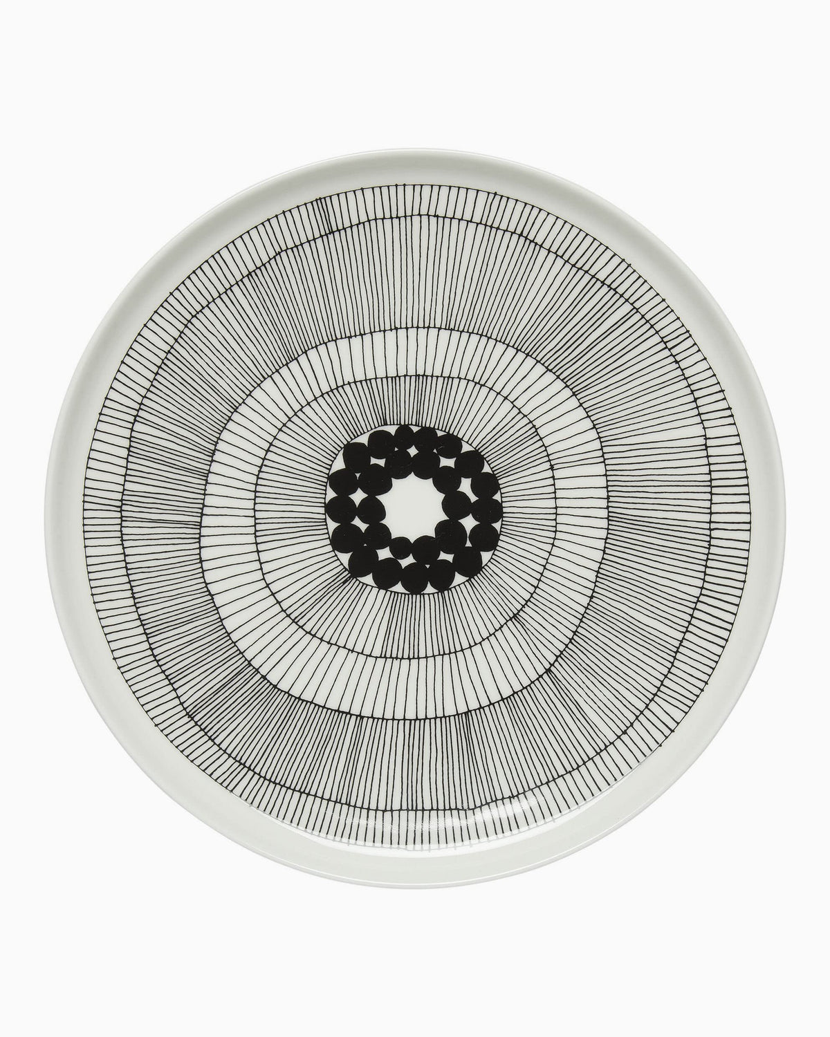 MARIMEKKO - Oiva Siirtolapuutarha Stoneware Dinner Plate, 10-Inch
