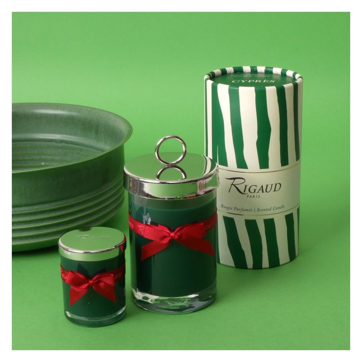 Rigaud Cypres Large Candle, Modele Complet, 90 Hour Burn Life