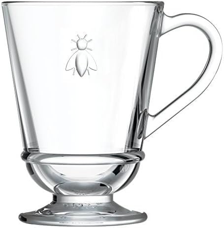 La Rochère Bee Glass Mugs 9 fl oz (Set of 6)