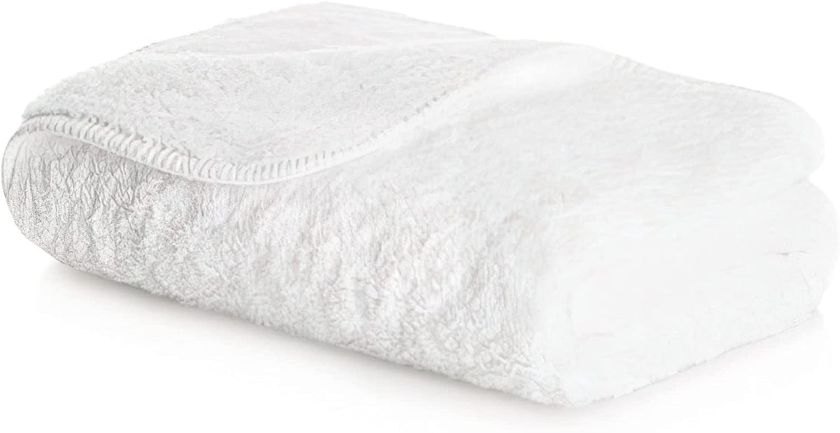 Graccioza Long Double Loop Towel Collection | White