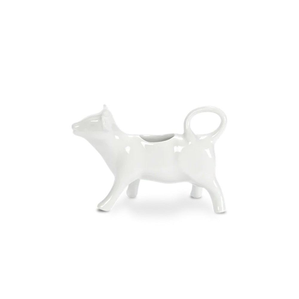 Pillivuyt Cow Creamer 4-Ounce White Porcelain