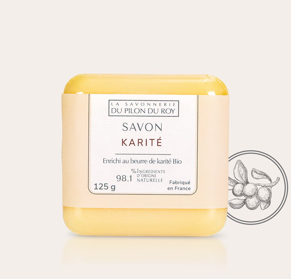 Organic Shea Butter Bar Soap | Karite | Set of 3