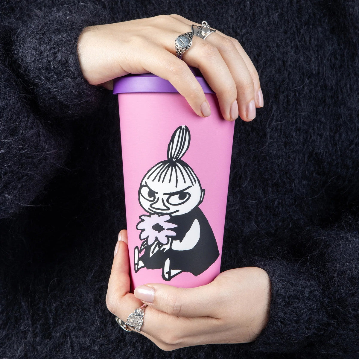 Nordicbuddies Moomin Little My Pranking Biodegradable Mug – 450 ml