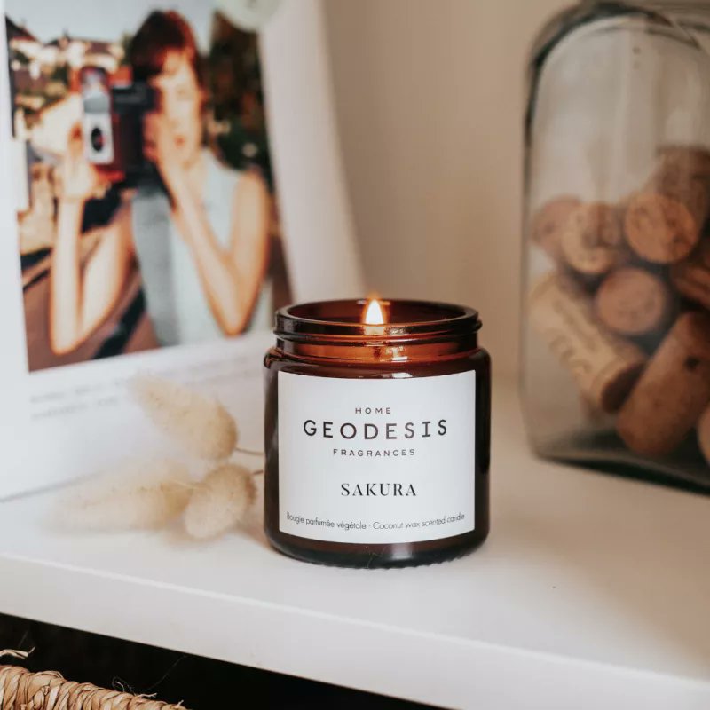 Geodesis Scented Candle Trio | Fig, Tuberose & Sakura