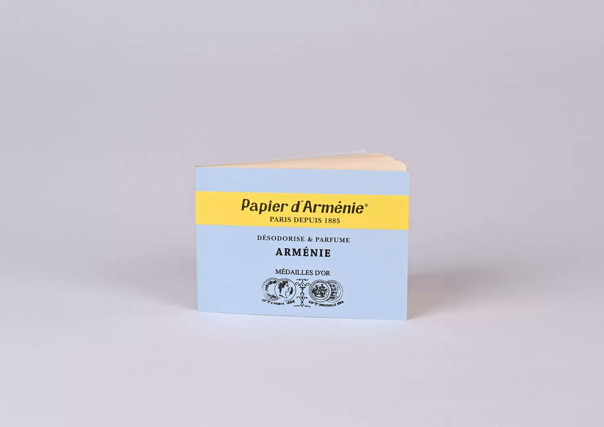 Papier d'Arménie Scented Burning Paper | Set of 3 Booklets | Tradition, Rose & Arménie