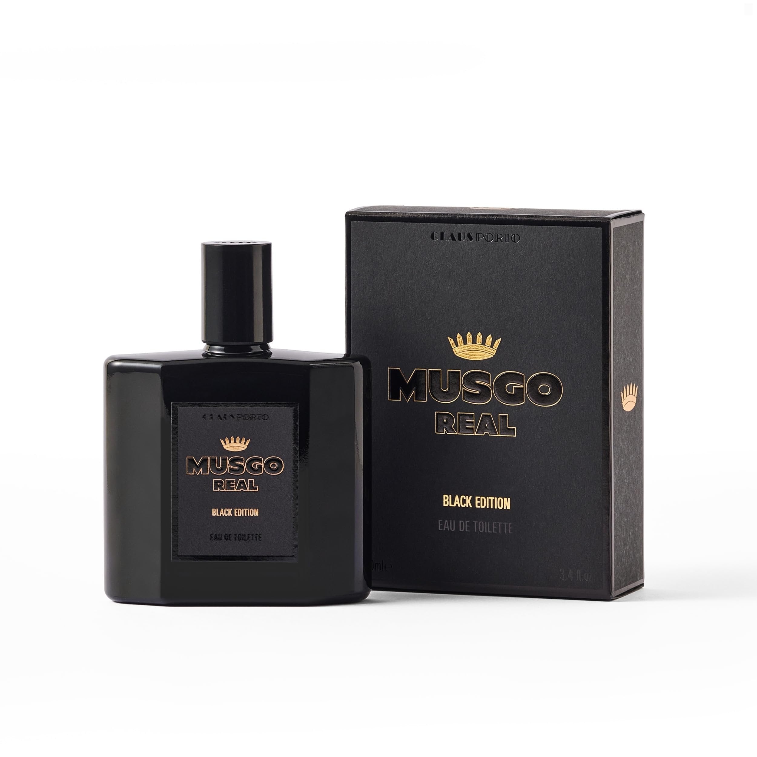 Claus Porto Musgo Real Black Edition Eau de Toilette | Woody Oriental Masculine Scent