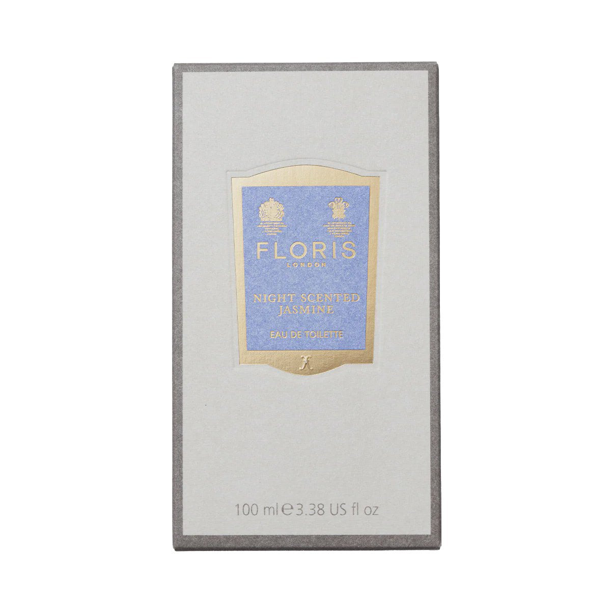 Floris Night Scented Jasmine fragrance close-up label