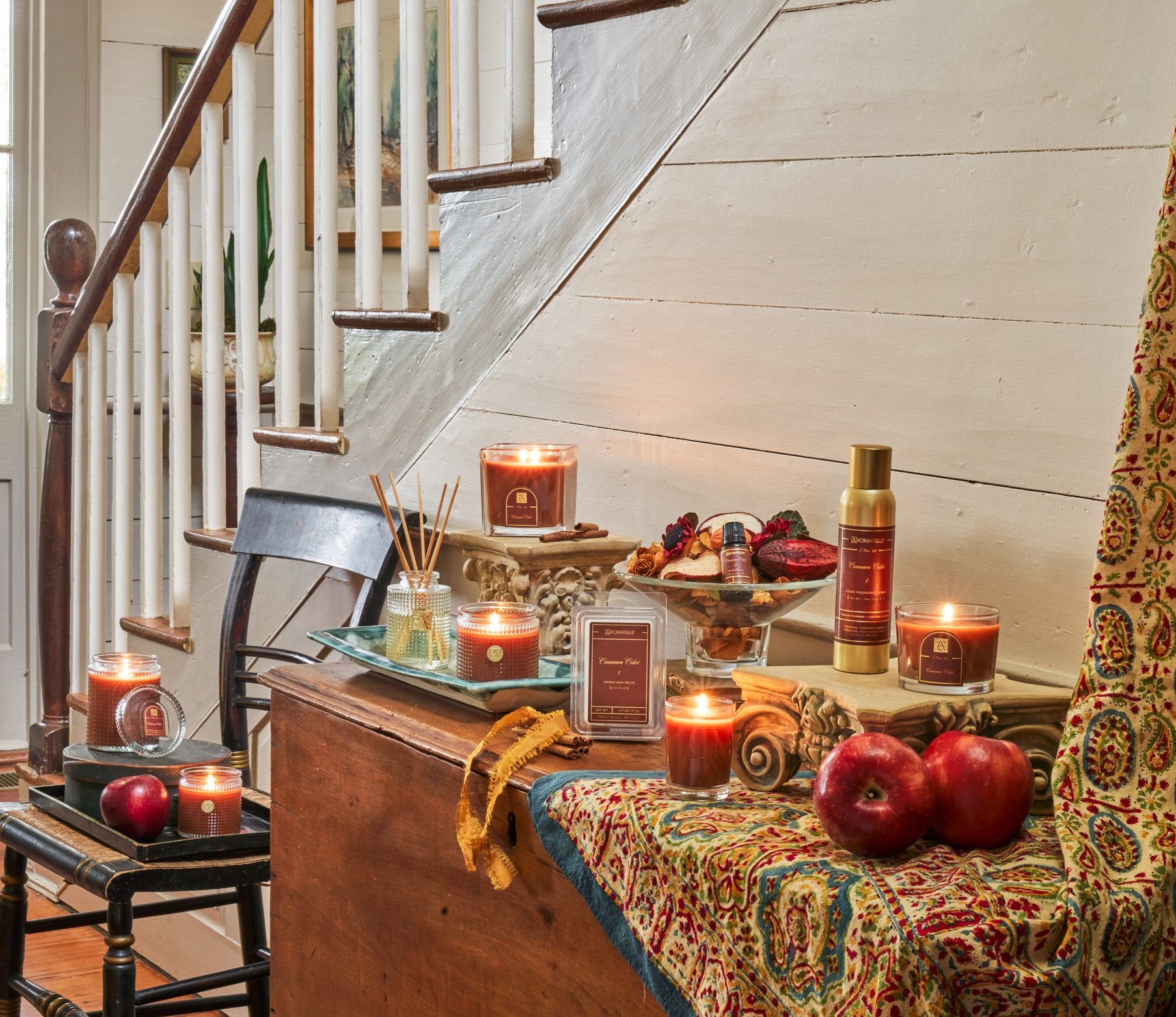 Cinnamon Cider Large Aromatique Fall Candle