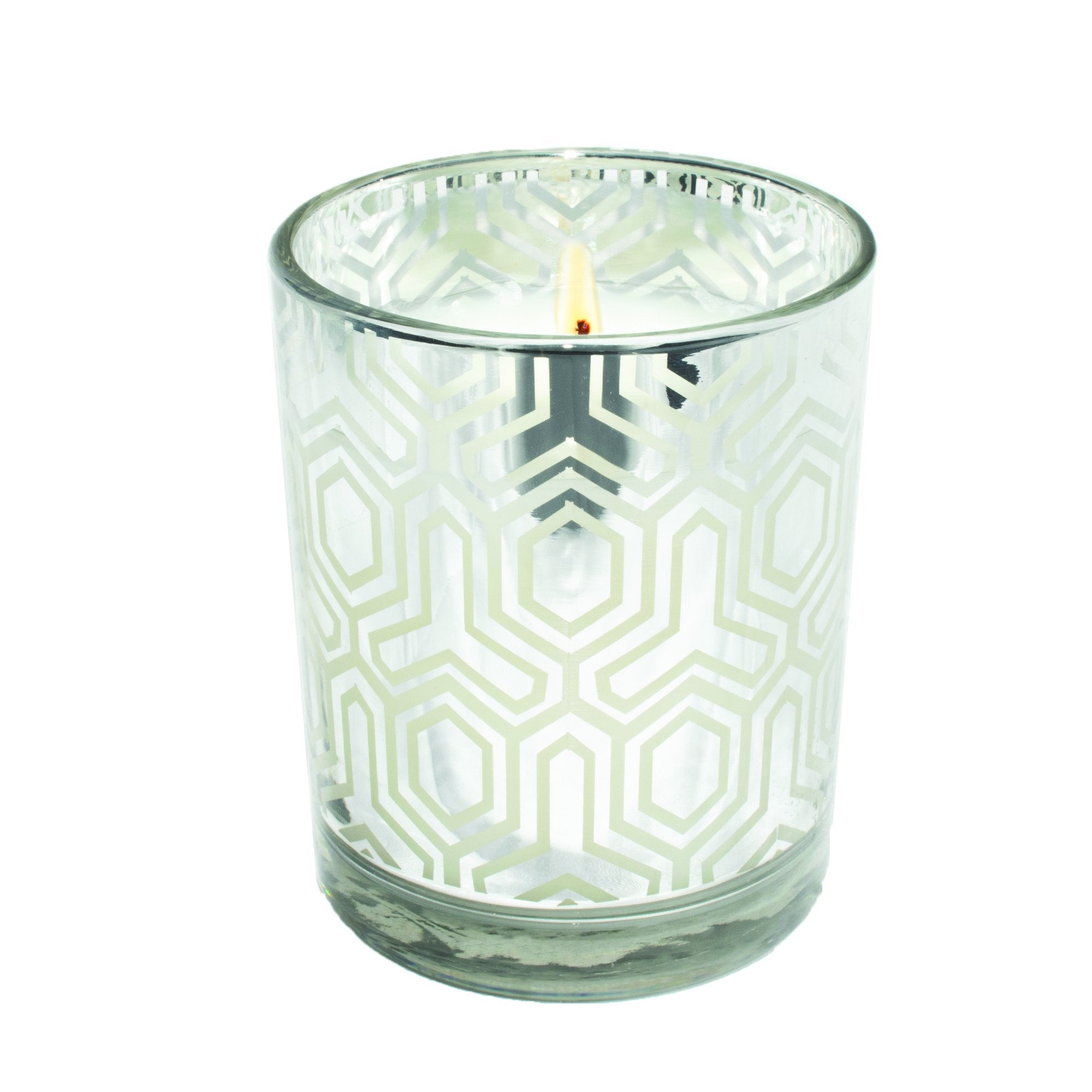 Aromatique The Smell of Spring Silver Vase Candle