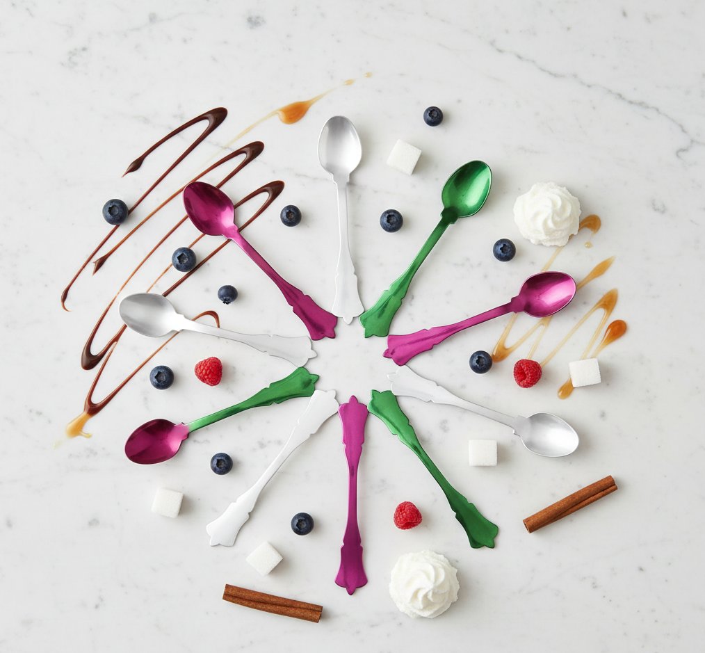 Honorine Teaspoons Acrylic Sabre