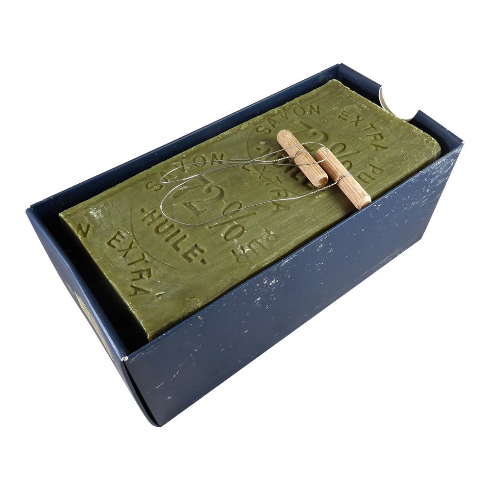Marius Fabre Olive Oil Marseille Soap Block with Soap Cutter