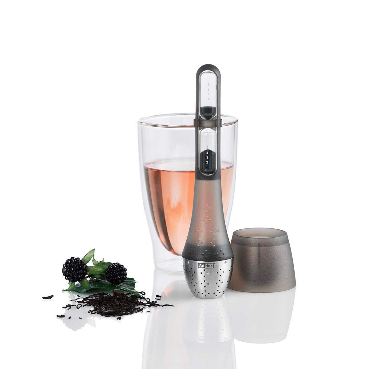 AdHoc SANTEA Floating Tea Egg with Magnetic Hourglass | Colors Available