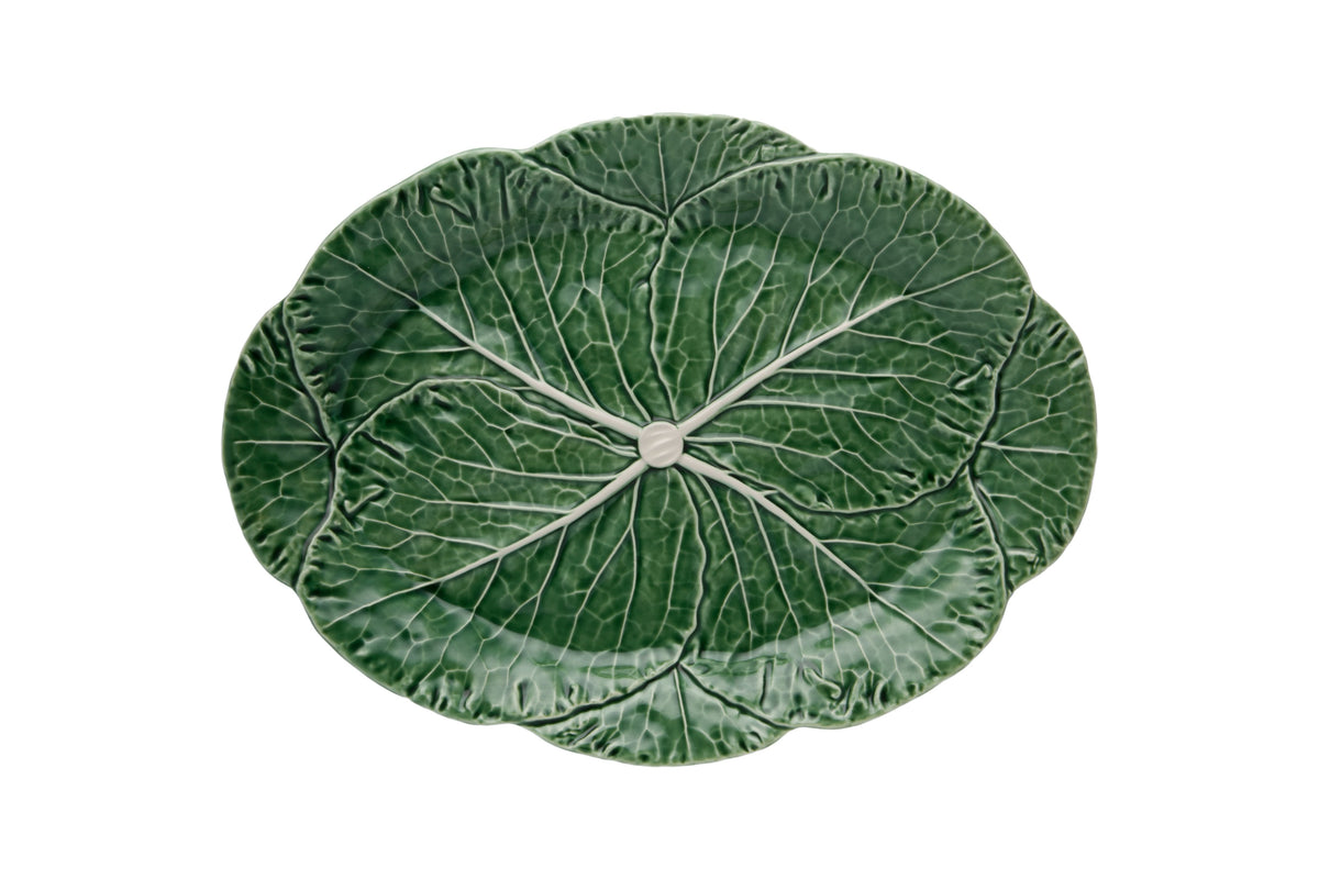 Green Cabbage Large Oval Platter