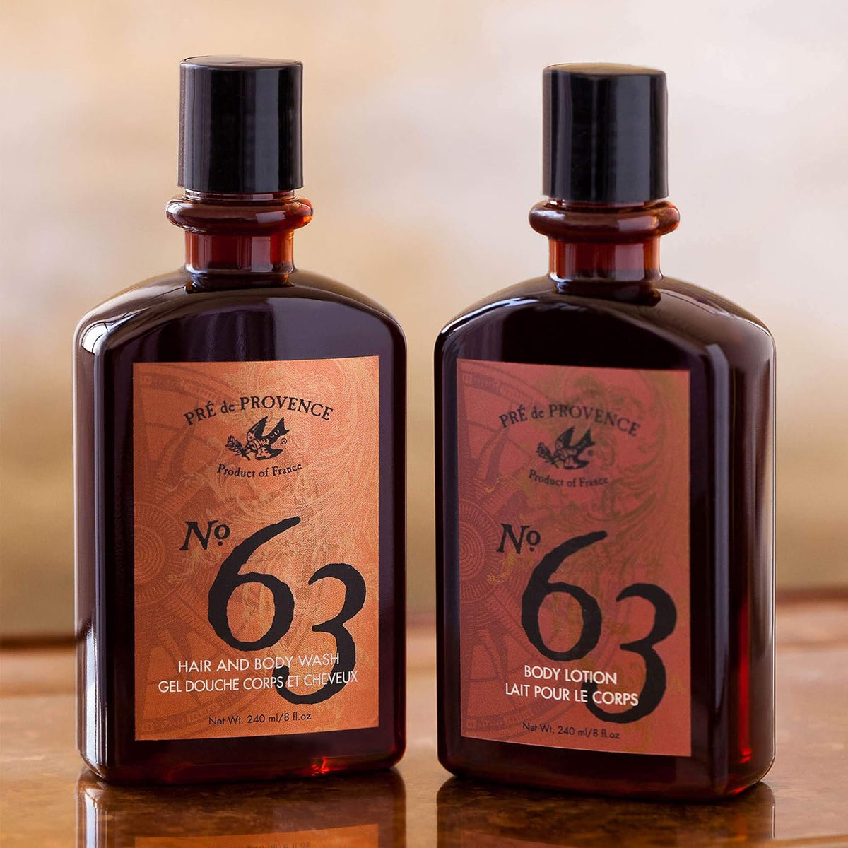 Pre de Provence No.63 Men's Collection, Shower Gel